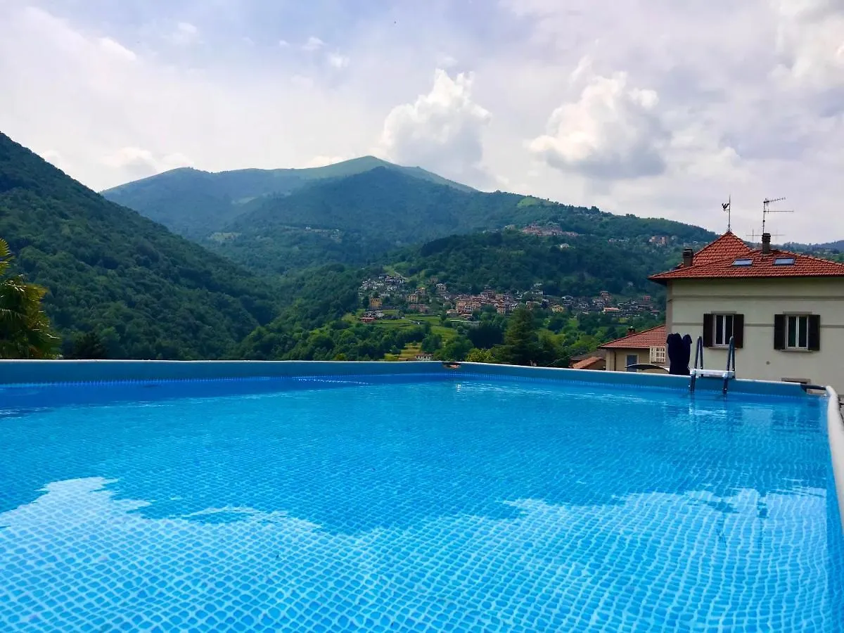 Apartment In Villa Oleandra With Privet Garden & Pool Dizzasco Italy